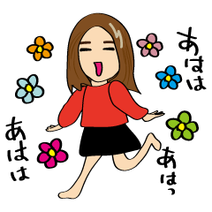 [LINEスタンプ] まりーさんの日常