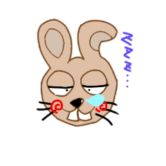 [LINEスタンプ] うさ 義(ギ)タロウ