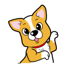 [LINEスタンプ] コーギー犬のベッキーと遊ぼう2の画像（メイン）