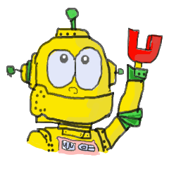 [LINEスタンプ] 陽気なロボポン「Robopon」