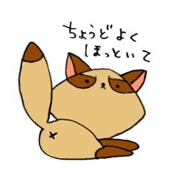 [LINEスタンプ] にくたらしいたぬき2