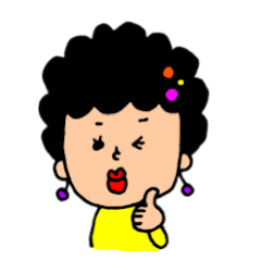 [LINEスタンプ] 派手めな母