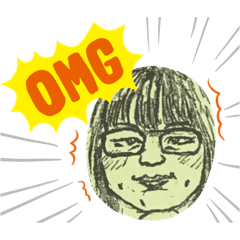 [LINEスタンプ] Fさん