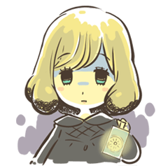 [LINEスタンプ] 廃館少女