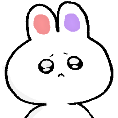 [LINEスタンプ] ニューウサギ4