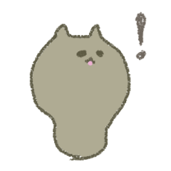 [LINEスタンプ] 素朴なねこチャン