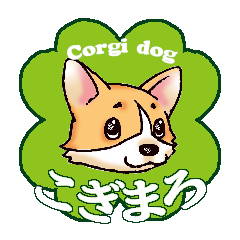 [LINEスタンプ] コーギー犬「こぎまろⓇ」