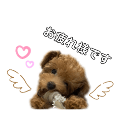 [LINEスタンプ] ミルクとナオキ