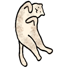 [LINEスタンプ] NECOのしっぽ