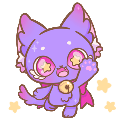 [LINEスタンプ] Missnight Cat