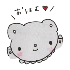 [LINEスタンプ] 裏紙くま