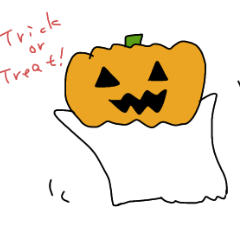 [LINEスタンプ] ハロウィンにも使えるおばけスタンプ