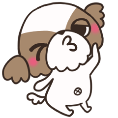 [LINEスタンプ] シーズー好き集まれ