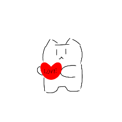 [LINEスタンプ] 謎のネコ2