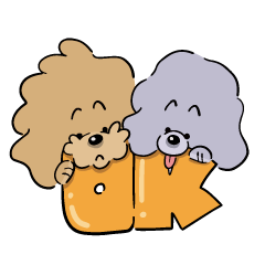 [LINEスタンプ] ルーク and オレオ