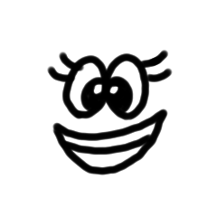 [LINEスタンプ] シンプル文字  顔文字