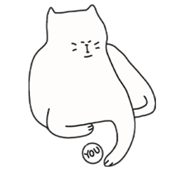 [LINEスタンプ] 水の猫