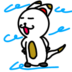 [LINEスタンプ] かわいいキツネ