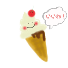 [LINEスタンプ] mogumogu talk