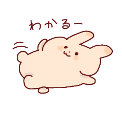 [LINEスタンプ] うさぎスタンプ 40個