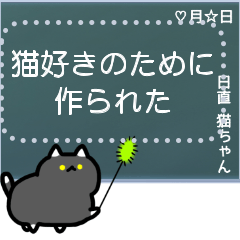 [LINEスタンプ] 使える猫ちゃんメッセージスタンプの画像（メイン）