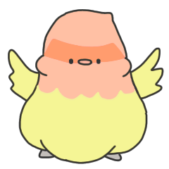 [LINEスタンプ] コザクラインコ 日常会話用 1-18