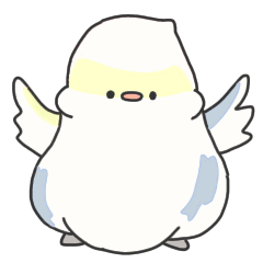 [LINEスタンプ] コザクラインコ 日常会話用 1-30