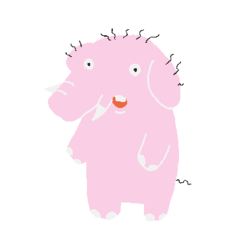 [LINEスタンプ] おけけぞうさん