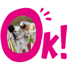 [LINEスタンプ] かりんとかずや