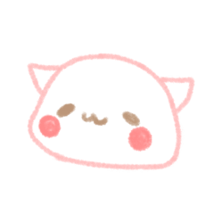 [LINEスタンプ] ふわふにねこ