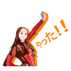 [LINEスタンプ] ソの赤いシリーズ