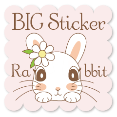 [LINEスタンプ] BIGすたんぷ★in the forest Rabbico★