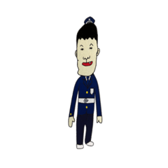 [LINEスタンプ] 公式マスコット いけだ君 3度目の正直