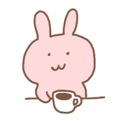 [LINEスタンプ] ピンクの敬語うさぎの画像（メイン）