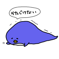 [LINEスタンプ] ペンギンさんの代弁