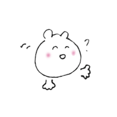 [LINEスタンプ] ゆるく笑うくまたちの画像（メイン）