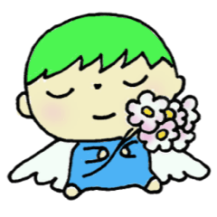 [LINEスタンプ] 堕ちてきた天使 だってん2