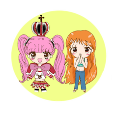 [LINEスタンプ] ONE PIECEの女の子キャラクタースタンプ