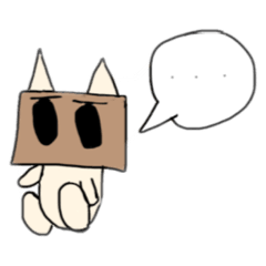 [LINEスタンプ] Cat box 1