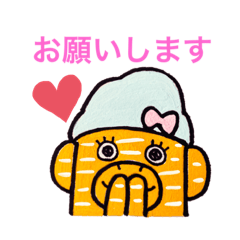 [LINEスタンプ] めおとコーダちゃん