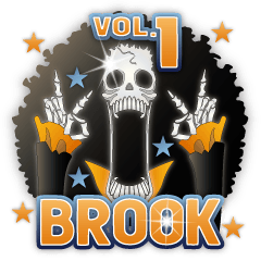 [LINEスタンプ] ONE PIECE - BROOK Collection VOL.1