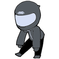 [LINEスタンプ] NonAlcoholRider