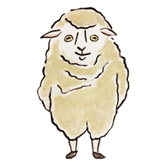 [LINEスタンプ] 羊のメヘヘの画像（メイン）