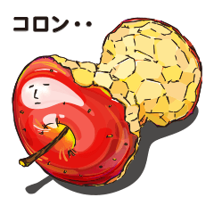 [LINEスタンプ] ししととの果物生活の画像（メイン）