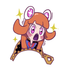 [LINEスタンプ] 宇宙少女チコ