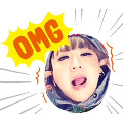 [LINEスタンプ] わたしちゃんのスタンプ第二弾