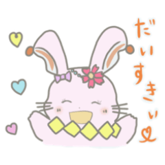 [LINEスタンプ] 癒しのらびちゃん