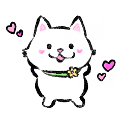 [LINEスタンプ] ほっぺにゃん