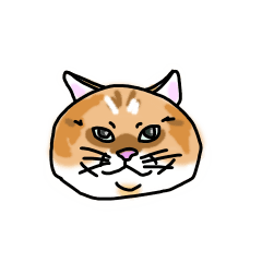 [LINEスタンプ] ネコ髪