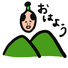 [LINEスタンプ] 玄米武士の動くスタンプです！の画像（メイン）